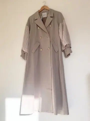 dazzlin 트렌치코트 롱 코트