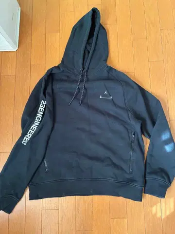 Jordan 23ENGINEERED 블랙 후드티