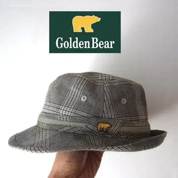 새상품급 Golden Bear/골든 베어 톤 햇 그레이