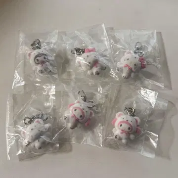 산리오 포근포근 스노우 키티 마이멜로디 쿠로미 시나몬