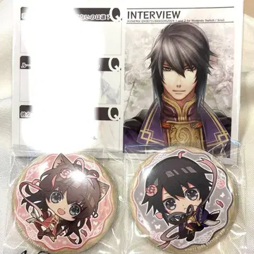 십삼지연의 조조 캔뱃지 브로마이드 세트