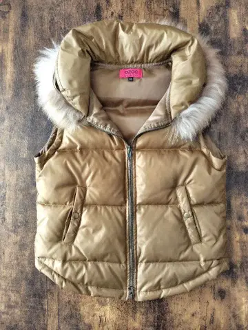 OZOC 베이지 다운 베스트 38