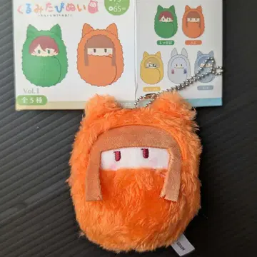 컬러풀 피치 에토 싸개 타피 봉제 인형 키링 마스코트 봉제 인형