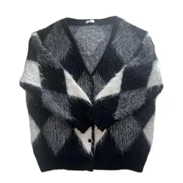 [ LOWRYSFARM ] 아가일 무늬 가디건