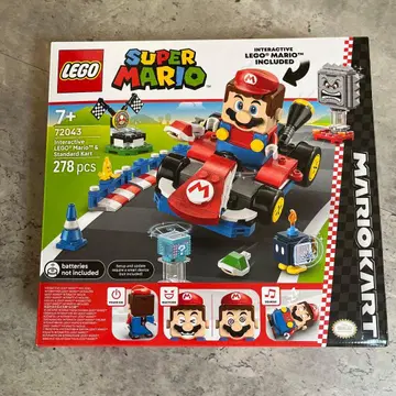 새상품 LEGO 마리오 카트 레고 마리오와 스탠다드 카트 72043