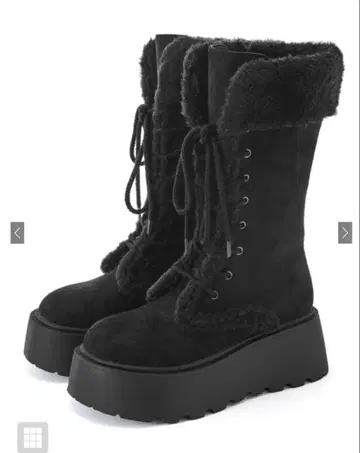 GRL 그레일 스웨이드 무스탕 레이스업 부츠[zr1330]