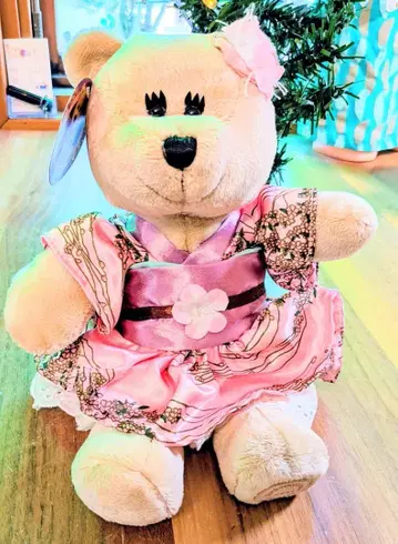 스타벅스 핑크 기모노 드레스 베어리스타 1954