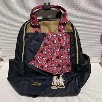 미스사파토 플레어 스커트 나일론 백팩