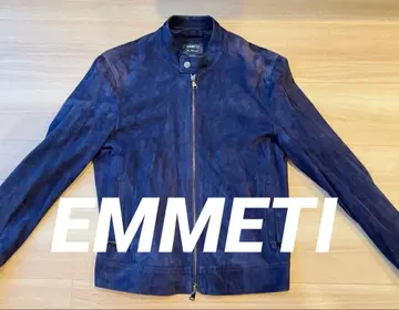 EMMETI 네이비 스웨이드 자켓 44