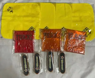 TRICKS 파우치 미니 타월 키링 묶음 판매