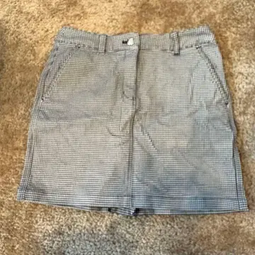 Titleist 하운드투스 체크 패턴 스커트 M 사이즈