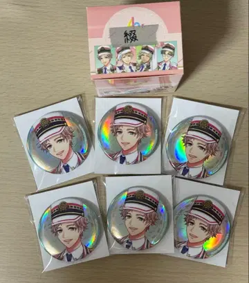 개화의 추상 철 캔뱃지