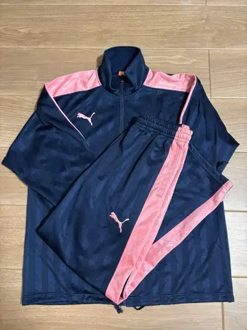 Puma 저리 세트 네이비/핑크