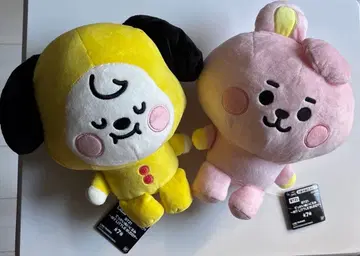 [귀중] BT21 큰 봉제 인형(CHIMMY&COOKY)