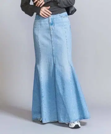 오늘만 가격 인하 BEAUTY&YOUTH Levis 머메이드 데님 스커트