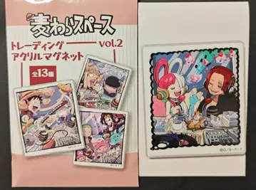 밀짚모자 스페이스 트레이딩 아크릴 마그넷 우타 샹크스