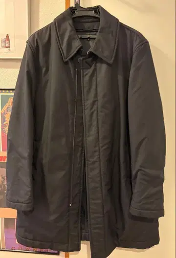 준멘 블랙 스텐카라 코트 M 사이즈