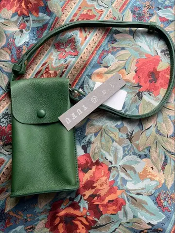 천연 가죽 스마트폰 숄더