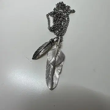 silver925 페더 목걸이