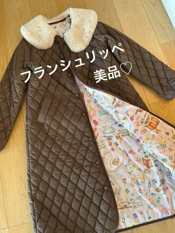 시착만 한 미사용 프랑슈리페 롱 코트 고급 세련된 성숙/러블리