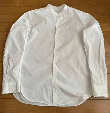 뷰티&유스 코튼 밴드 카라 스키퍼 셔츠