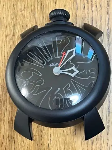 가가밀라노 블랙 탁상시계