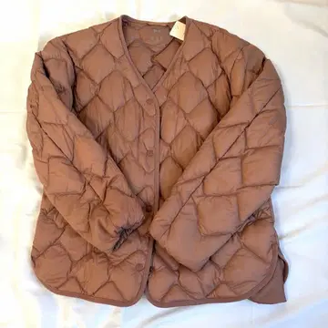 새상품 유니클로 울트라 라이트 다운 릴랙스 자켓 M 여성용