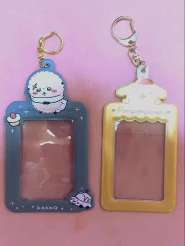 랏코 폼폼푸딩 트렌딩 카드 키링