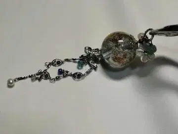 시미즈자카 유리관 헤어콤 알바 옥 연보라 금은 teftef