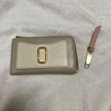 베이지 합성 피혁 키케이스