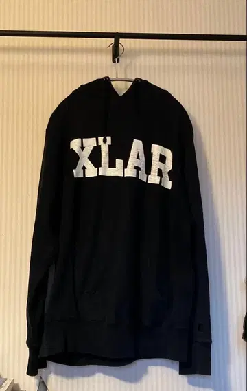 X-LARGE 후드티/M 코튼/네이비