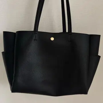 오페크 블랙 토트백