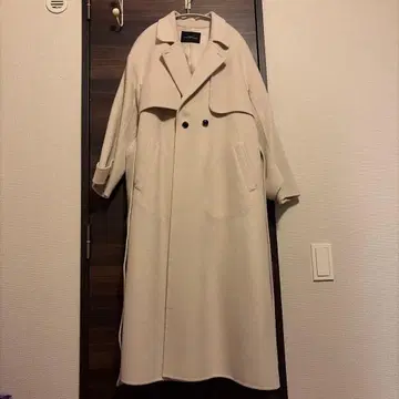 UNITED ARROWS 아이보리 롱 코트