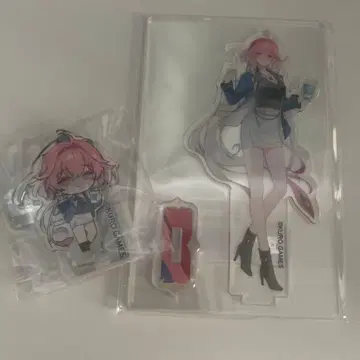 명조 빌리지 뱅가드 장리 아크릴 스탠드 2종 세트