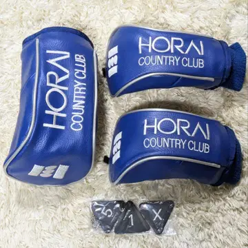 호라이 컨트리 클럽 골프헤드커버 3종 세트 (1, 5, X)