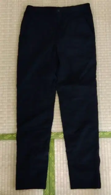 유니클로 웜 팬츠 블록 테크 웜 이지 팬츠 블랙 S