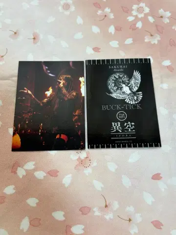 BUCK-TICK 사쿠라이 아츠시 트레이딩 카드 1장 9
