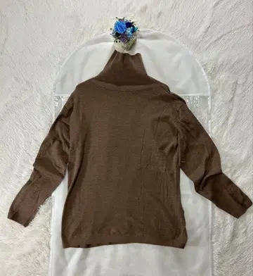 45R 코튼 니트 터틀넥