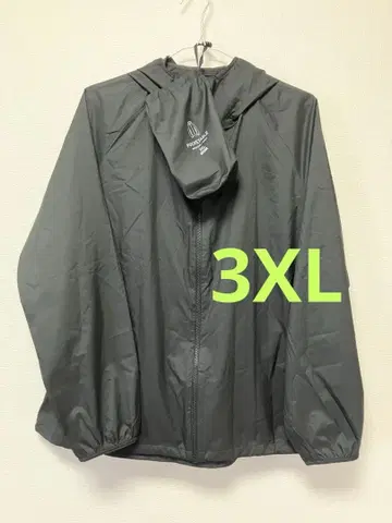 유니클로 포켓터블 후드티 블랙 3XL 수납 봉투 포함