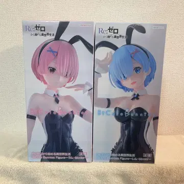 리제로 렘 라무 BiCute Bunnies 피규어