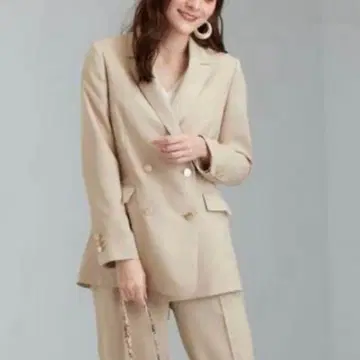 새상품급 그린 라벨 릴랙싱 골드 버튼 테일러드 자켓 더블 S