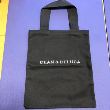 [ DEAN & DELUCA ] 20주년 한정판 코튼 트윌 토트백 블랙