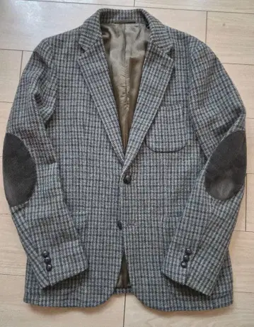 BEAUTY & YOUTH 체크 무늬 테일러드 자켓