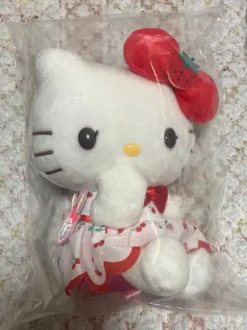 헬로키티 마스코트 키링