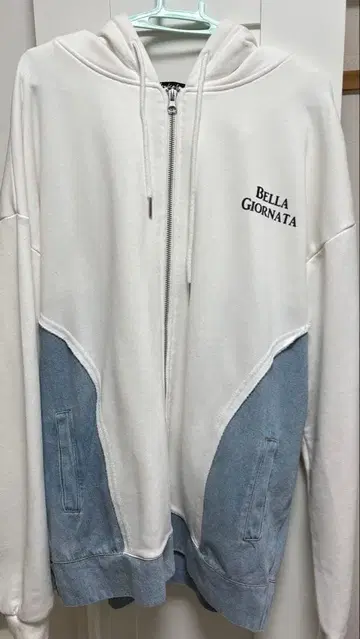 풀 집업 후드티