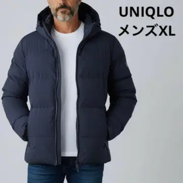 UNIQLO 심리스 다운 자켓 남성용 XL