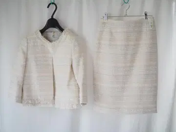 에스트네이션 라메 트위드 자켓 셋업 세레모니 수트