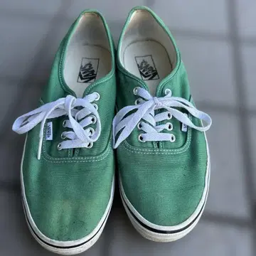 VANS 그린 스니커즈