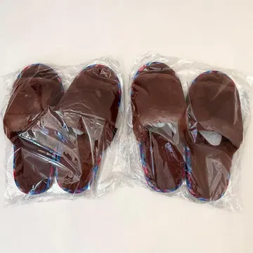 [ 새상품 미사용 ] KinKiKids 룸슈즈 슬리퍼 2켤레 세트