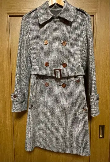 MACKINTOSH 트위드 트렌치코트 (스코틀랜드제)